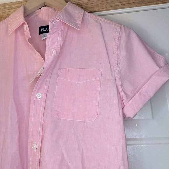 Children's Place Boys Pink Shirt L (10-12) - Picture 5 of 12
